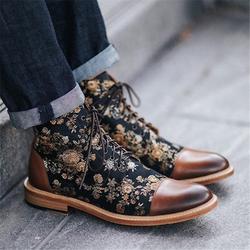 British Retro Martin Ankle Boots