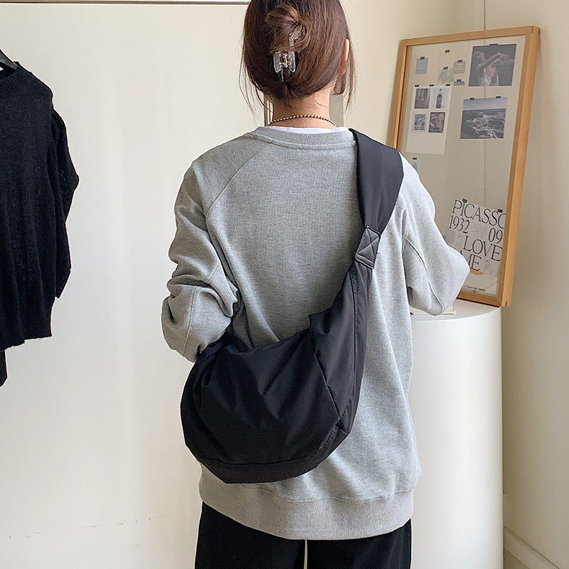 Large Capacity Casual Nylon Crossbody Bag