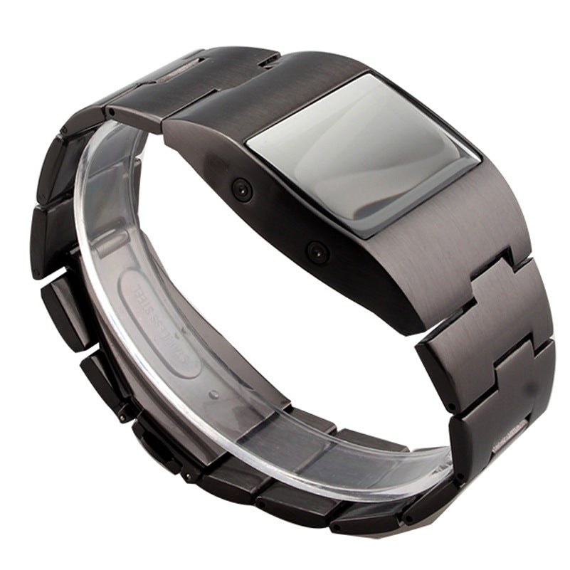 Fashion New Strange Iron TADA LED Watch