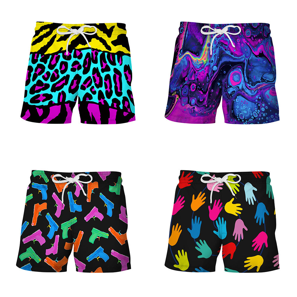 Casual Beach Men S Shorts Drifting Swimming Trunks