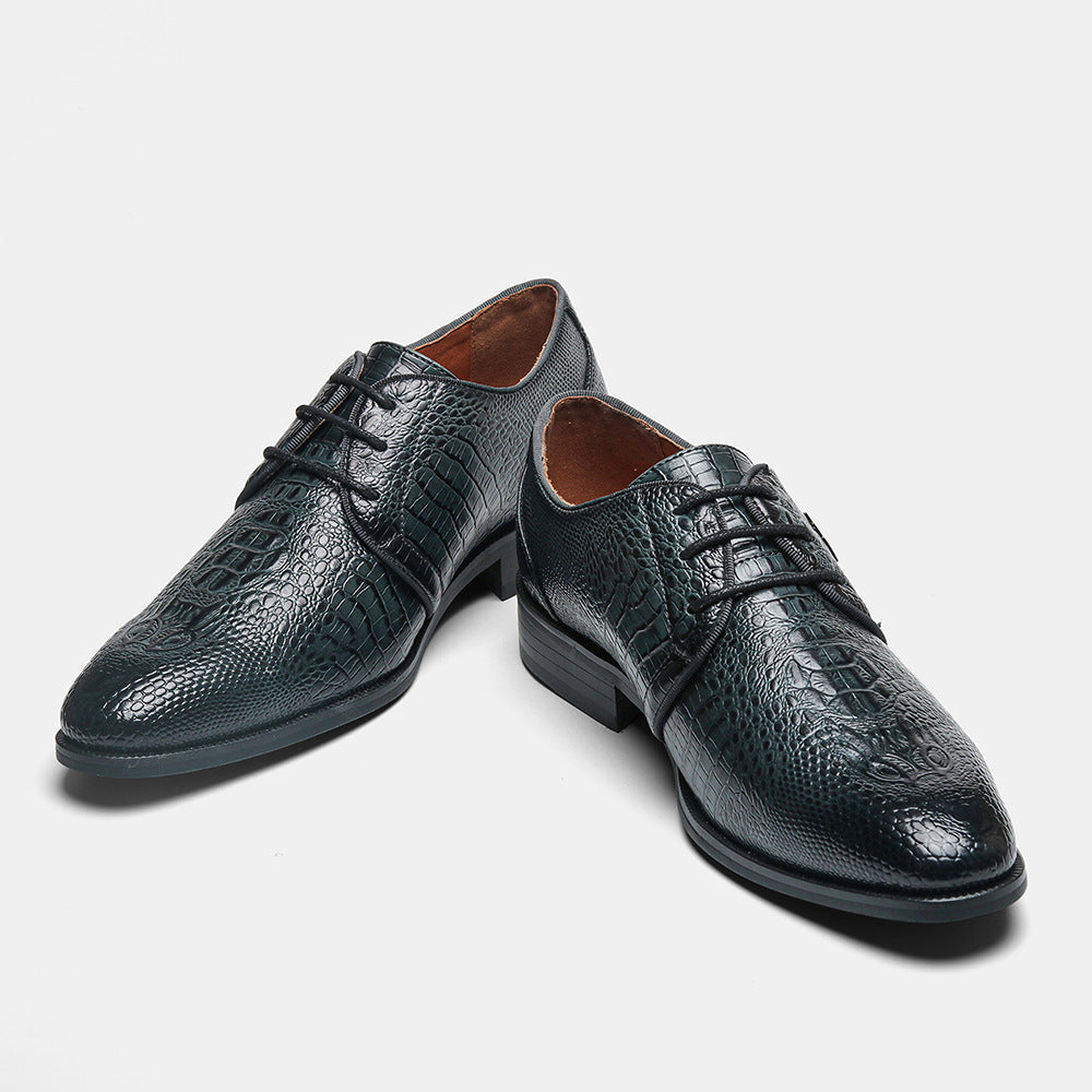 Heritage Etch Men's Patterned Leather Classics