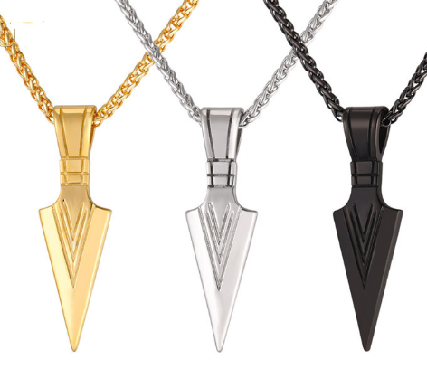 Steel Spear Vanguard Necklace