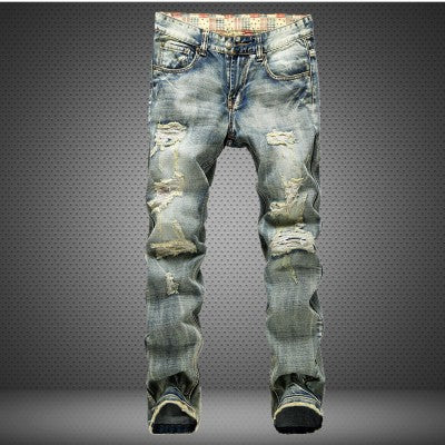 distressed denim men 