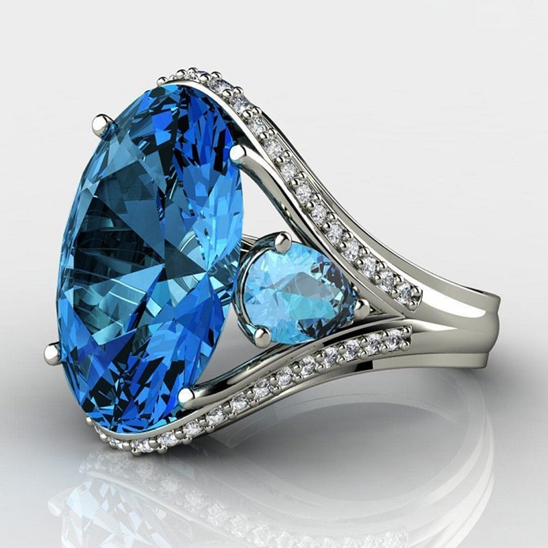 Zircon Glow Luxe Ring
