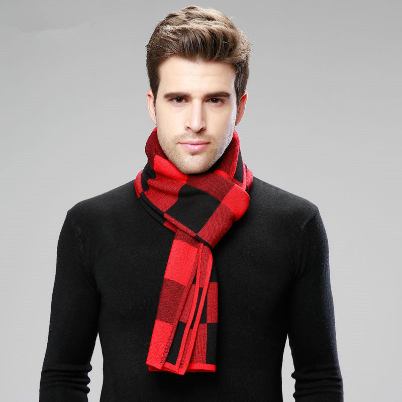 men winter scarf