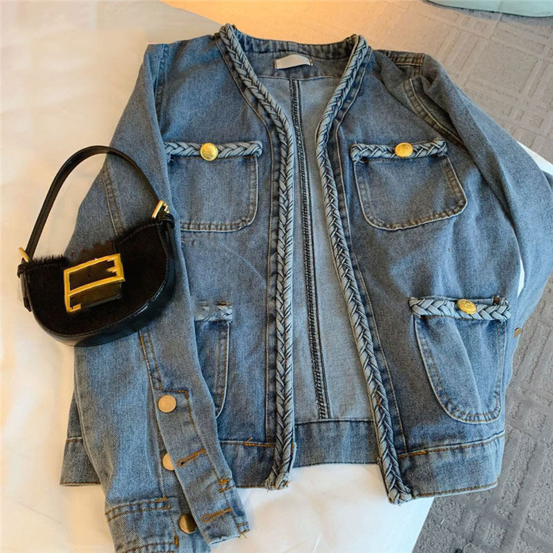 retro denim jacket 