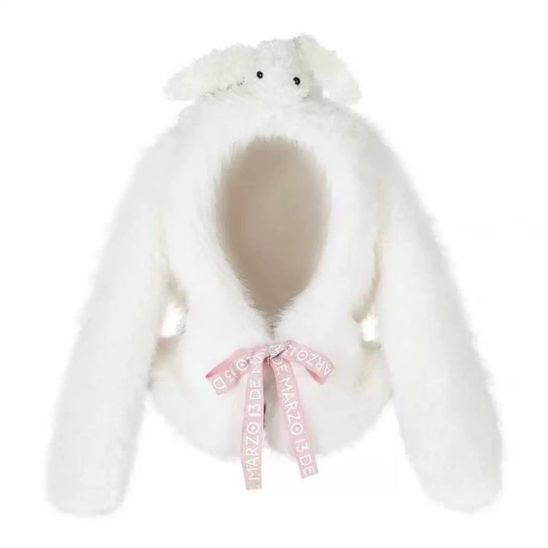 Fluffy Soft And Adorable Warm Autumn And Winter Plush Cold-proof Earmuffs