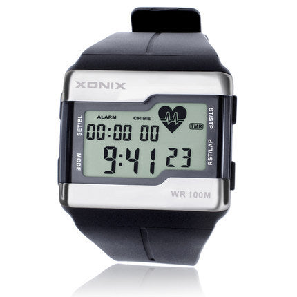 Waterproof Electronic Watch With Luminous Heart Rate Heart Rate