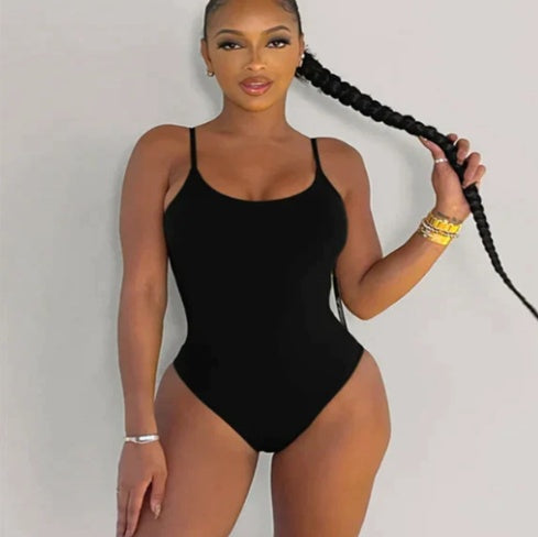 Backless Triangle One-Piece Swimsuit