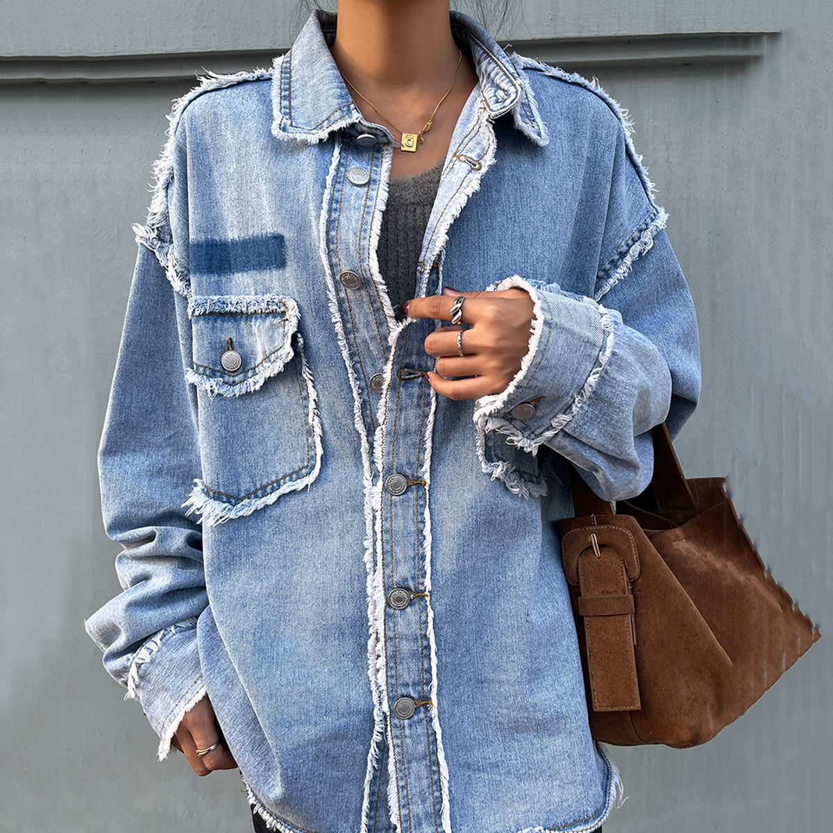 long sleeve denim jacket 