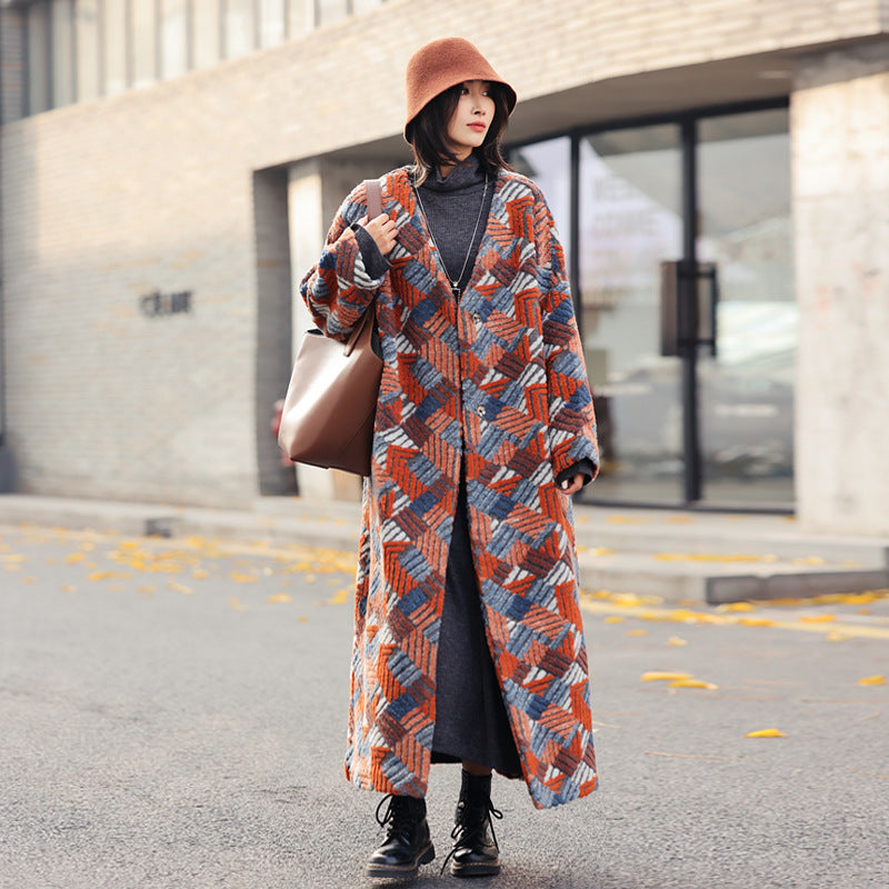 Textured Elegance Coat