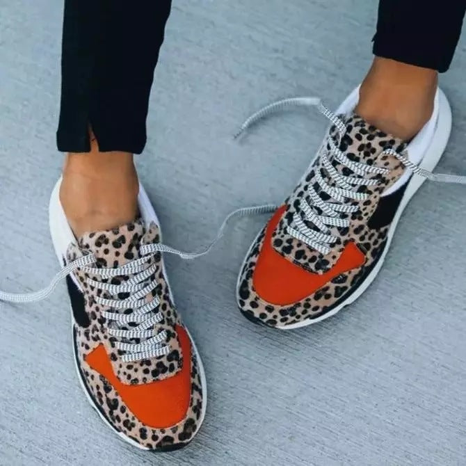 printed sneakers