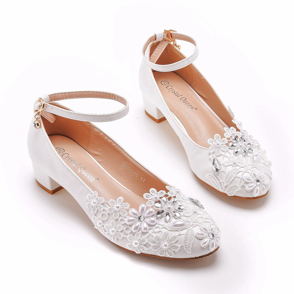 Lace Elegance  Bridal Shoes